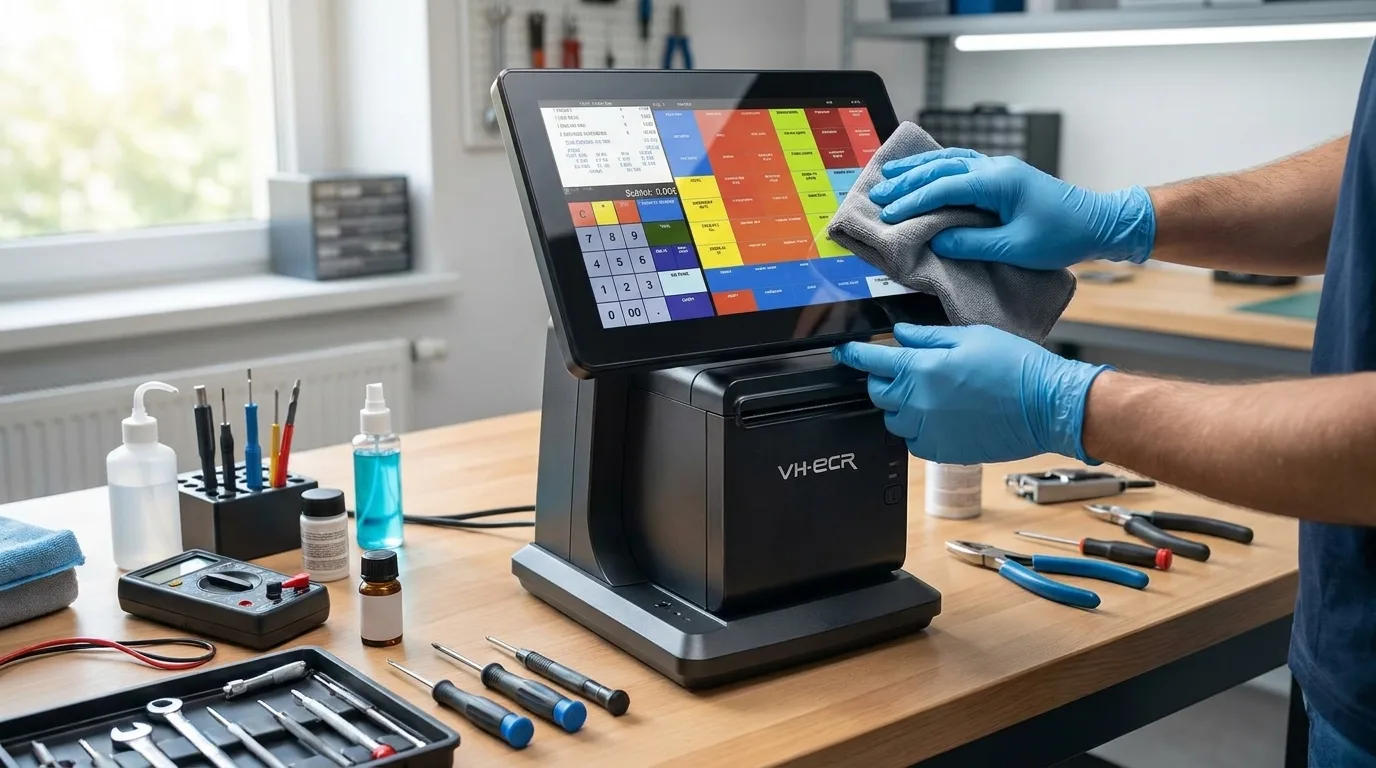 Caisse enregistreuse d'occasion testée et reconditionnée en atelier — URBANPOS