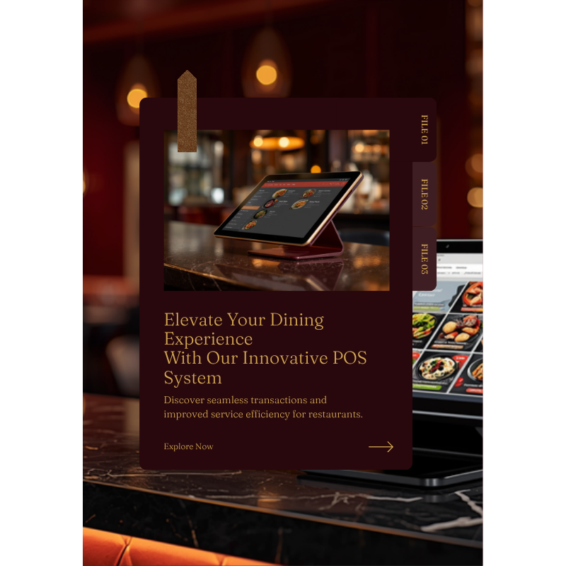 RESTOMAX-interface - Touchscreen kassasysteem