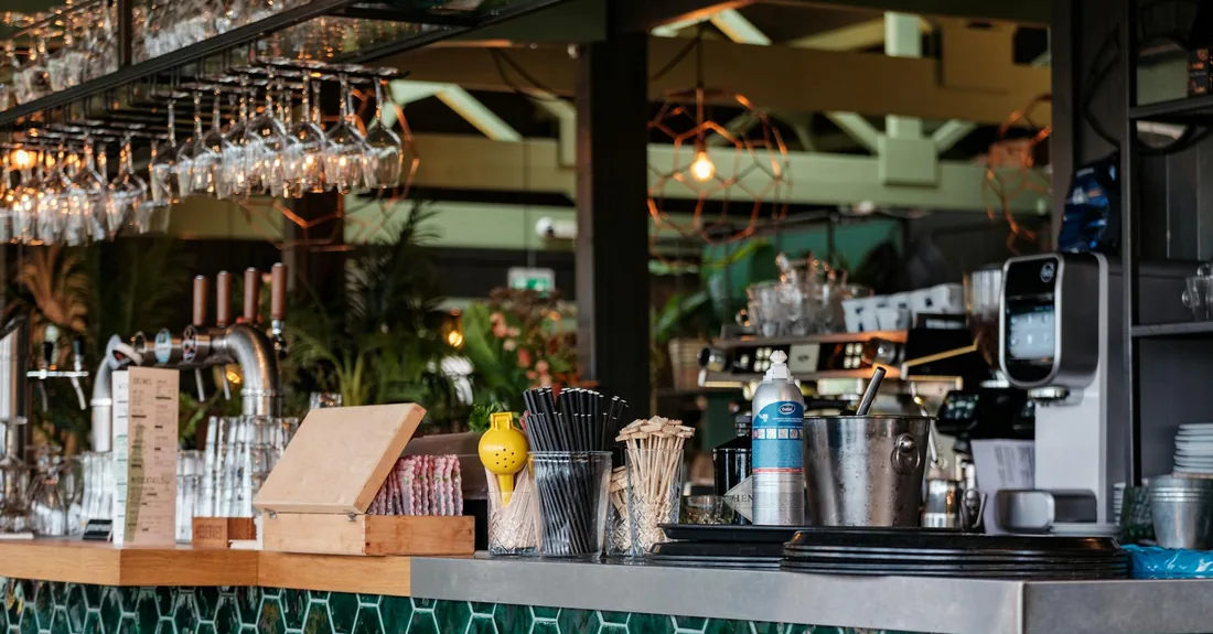 cafe counter card HORECA Belgique