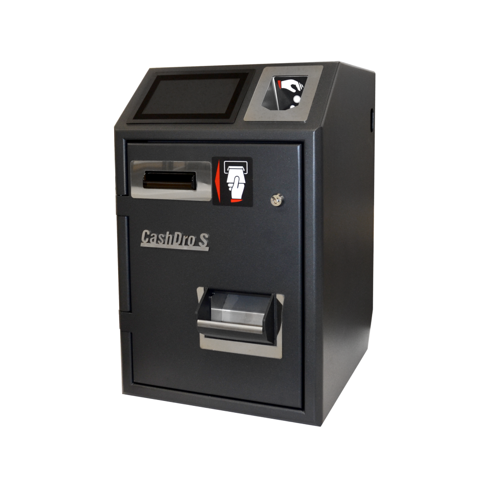 [Cashdro] CASHDRO S (Biljetten en munten in/uit) – 1 biljet recyclage + klantendisplay